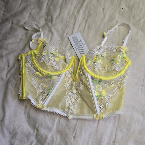 For Love And Lemons Other - For love and lemons lemon bustier
